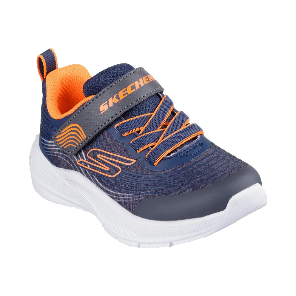Skechers Microspec Advance Sneaker Marine/Orange