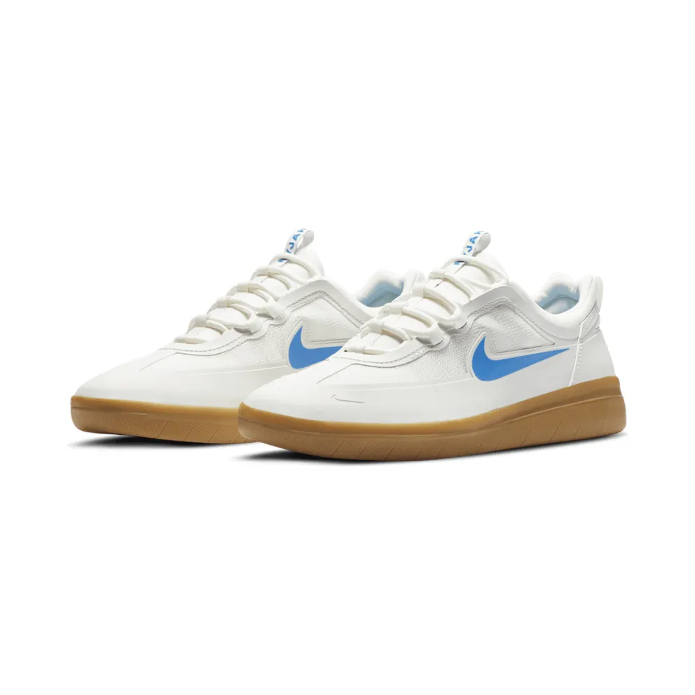 Nike SB Nyjah Free 2 White Light Photo Blue Gum Summit White/Gum Light Brown-Light Photo Blue (BV2078-101)