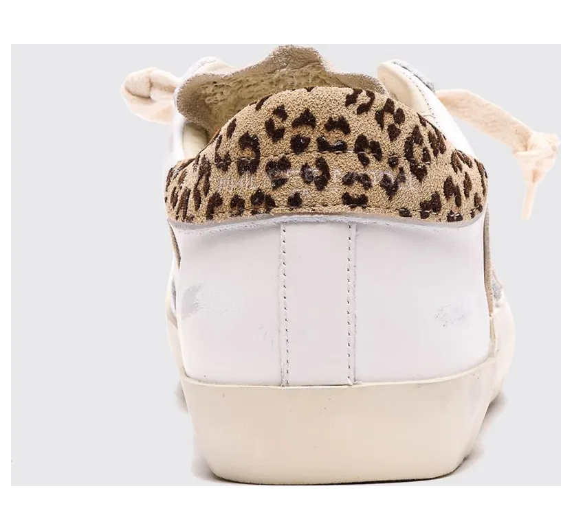 Philippe Model Paris Sneakers in Used Leather and Pony Skin White (PRLDVL14) (2)