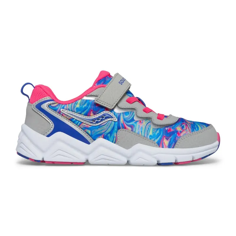 Saucony Flash 3.0 AC PS “Grey / Pink / Blue” (SK167805)
