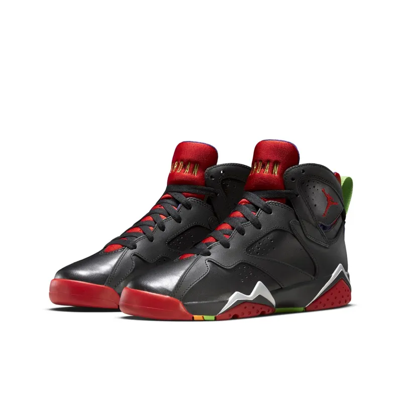 Jordan 7 Retro Marvin the Martian (GS) Black/University Red-Green Pulse-Cool Grey (304774-029)
