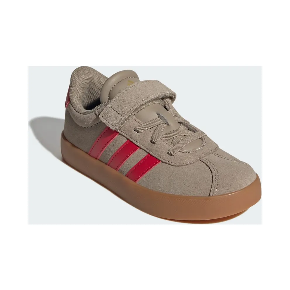 Adidas VL Court 3.0 Blanch Cargo / Pure Ruby / Gold Metallic (IH3961)