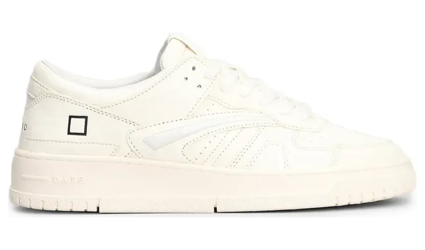 D.A.T.E. Torneo leren sneakers – White (M451TONZWH)