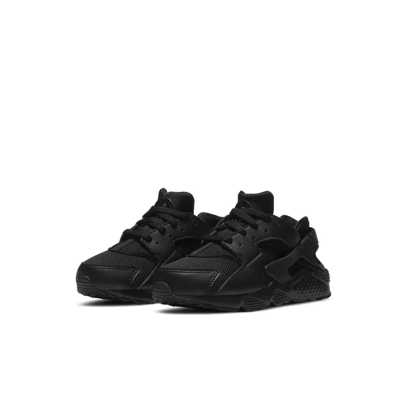 Nike Air Huarache Run Triple Black (PS) Black/Black-Black (704949-016)