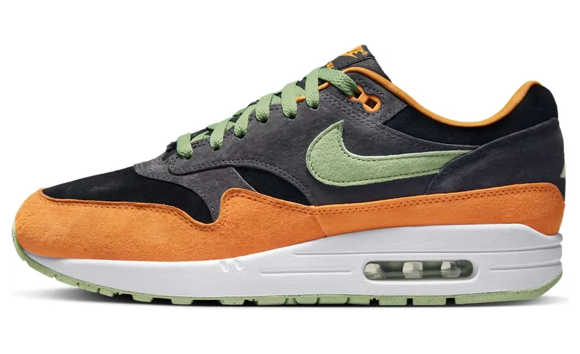 Nike Air Max 1 Premium Anthracite/Black/Kumquat/Honeydew (DZ0482-001)