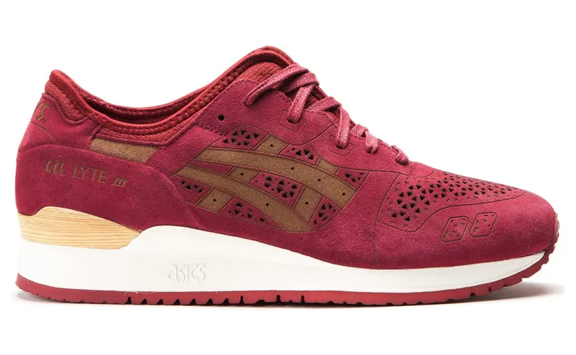 ASICS Gel-Lyte III Laser Cut (Burgundy)