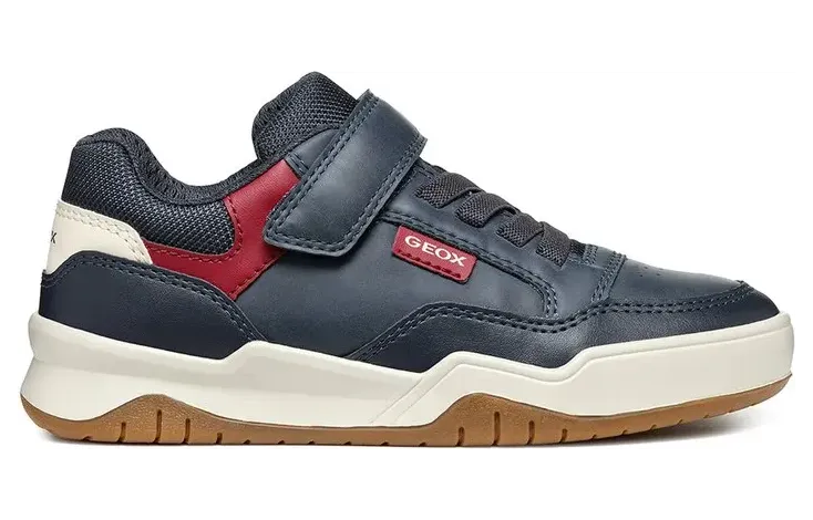 Geox sneaker marineblauw/donkerrood (J367RE0MEFU-C4244)