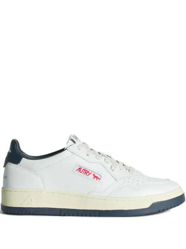 Maison Kitsuné x Autry Medalist geperforeerde – White (AULWMK010406)