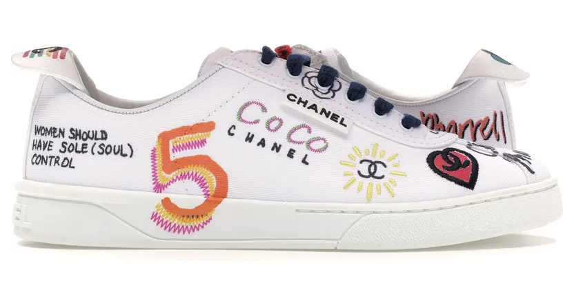 Chanel Sneakers Pharrell White Multi-Color (W)