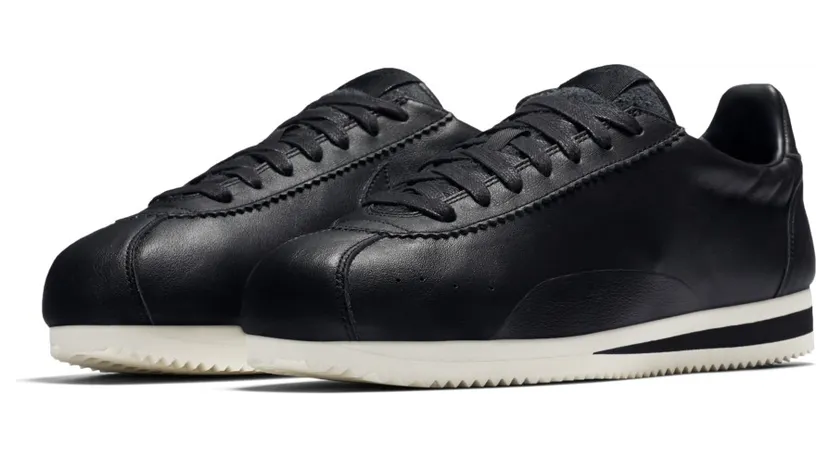 Nike Classic Cortez Premium Swooshless Black