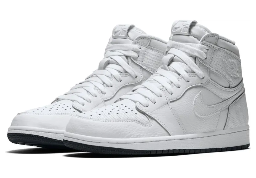 Air Jordan 1 Retro High OG Perforated Pack – White (555088-100)