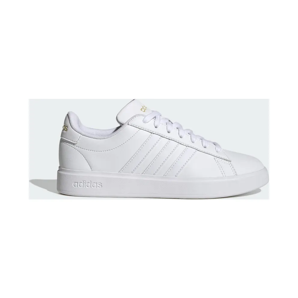 adidas Grand Court Cloudfoam Lifestyle Court Comfort Schuh Cloud White / Cloud White / Gold Metallic (GW9213)