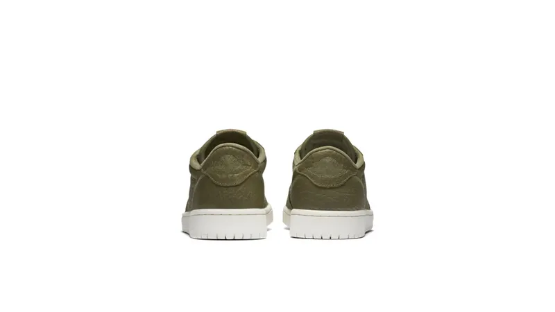 Jordan 1 Retro Low Swooshless Olive Olive/Olive-Sail (848775-205)