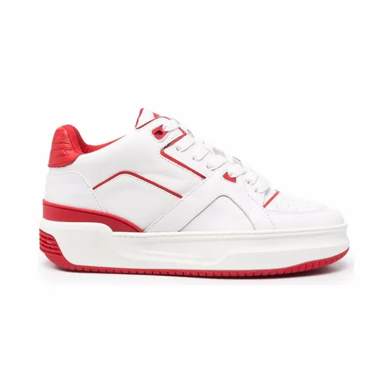 Just Don Basketball Courtside High-Top-Sneakers “White” (31JUSQ03D218550)