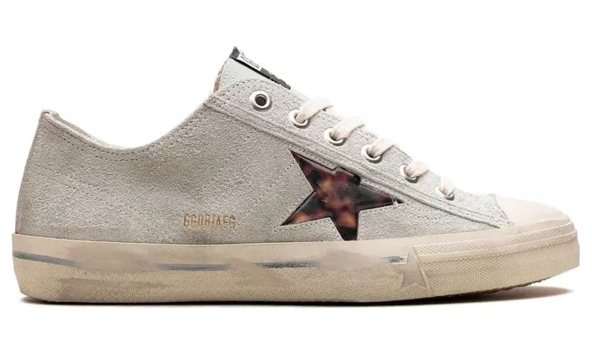 Golden Goose V-Star Ice/Brown/Black sneakers – Grijs (GMF00619F005064)
