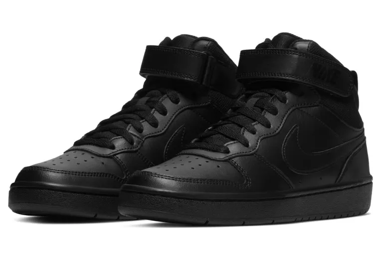 Court Borough Mid 2 Black (GS) (CD7782-001)