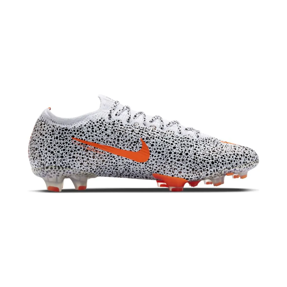 Nike Mercurial Vapor 13 Elite CR7 FG Safari White/Black-Total Orange (CV3170-180)