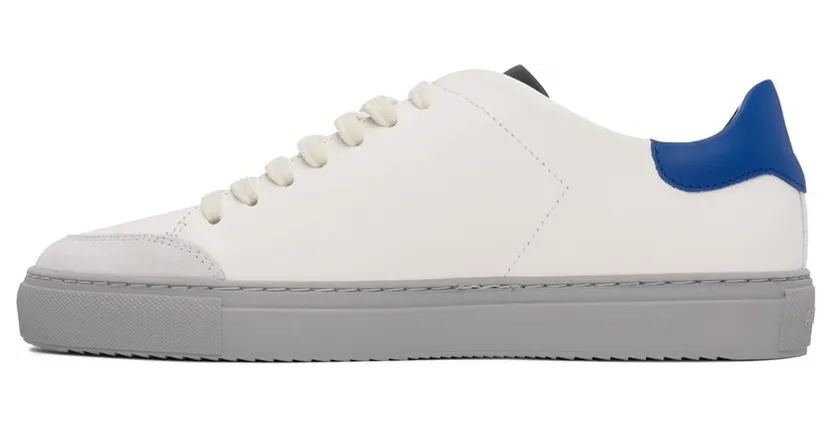 Axel Arigato SSENSE Exclusive White & Blue Clean 90 Triple Sneakers (27567) (3)