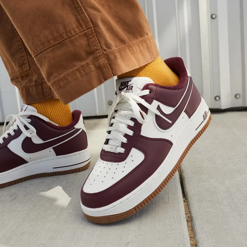 Nike Air Force 1 Low “College Pack – Night Maroon” (DQ7659-102)