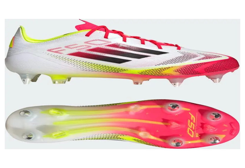 adidas F50 Elite SG Cloud White Core Black Solar Yellow (IE1258)