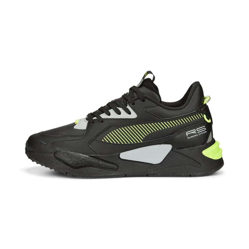 Women’s PUMA Rs-Z Lth Black/Lime Squeeze (383232-05)