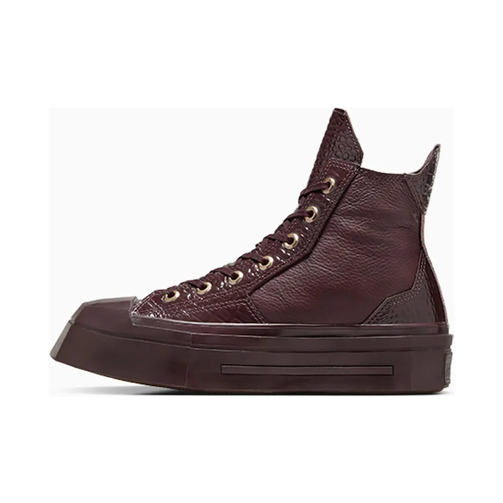 Converse Chuck 70 De Luxe Squared Leather Bloodstone/Gold/Black (A10039C)