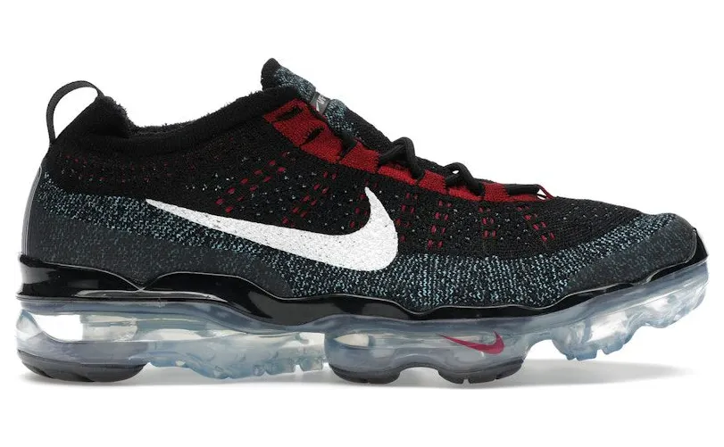 Nike Air VaporMax 2023 Flyknit Black Red Universtiy Blue (DV1678-012)