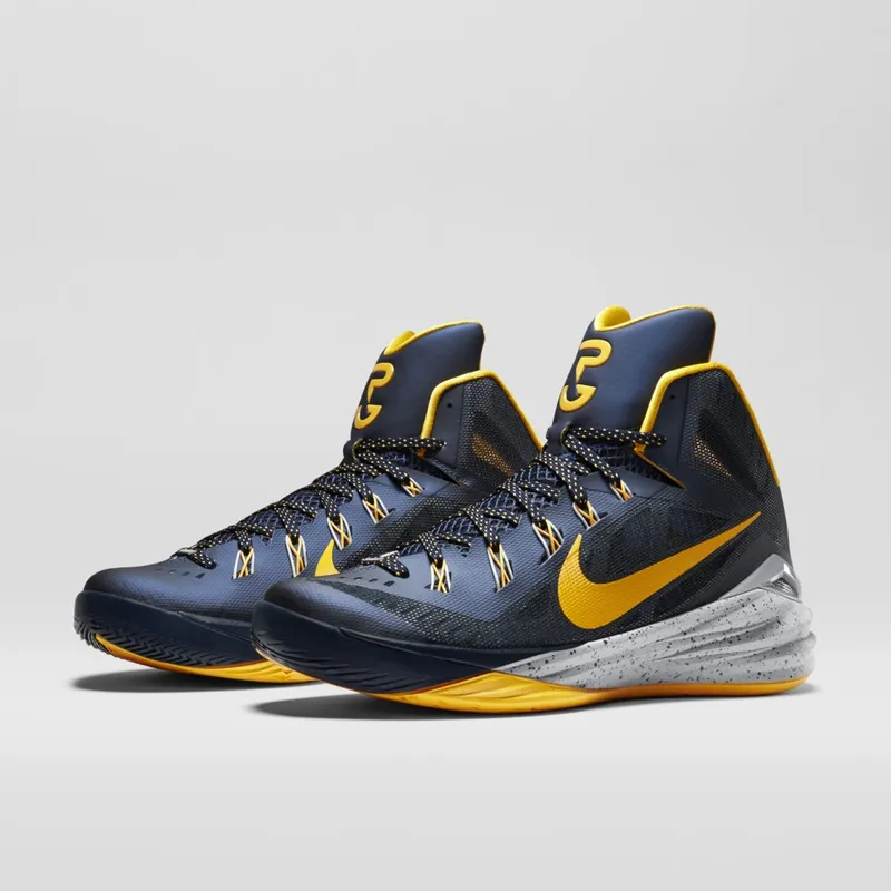 Nike Hyperdunk 2014 Paul George PE College Navy/University Gold-Wolf Grey (709907-470)
