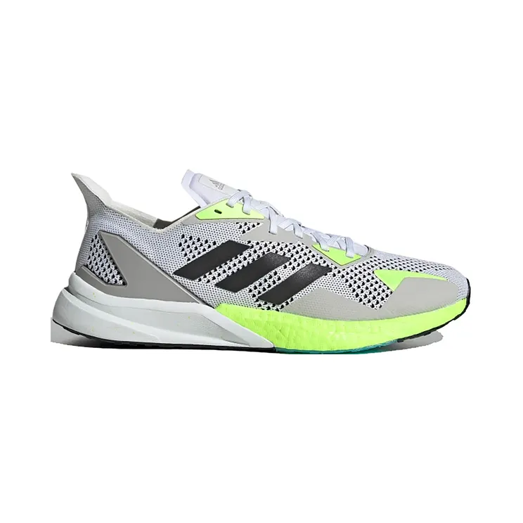 adidas X9000L3 Black Grey Signal Green