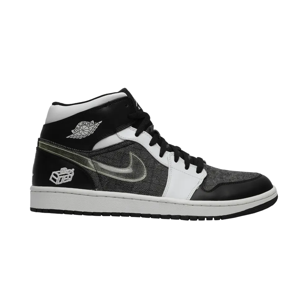 Jordan 1 Retro Fathers Day Black White (325514-011)