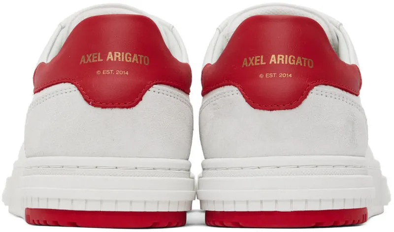 Axel Arigato White & Red Atlas Sneakers (F0522001)