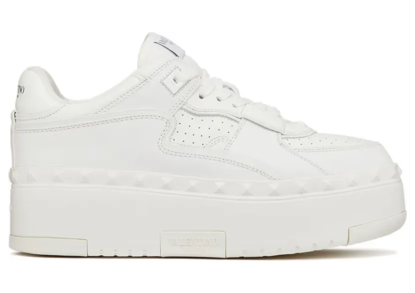 Valentino Garavani Freedots XL leren “White” (WS0IG5RDG)