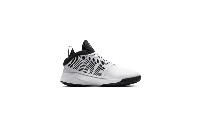 Nike Team Hustle D 9 Older Kids’ Basketball White (AQ4224-100)