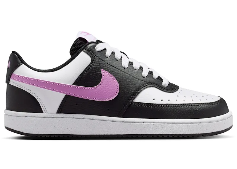 Nike Court Vision Low Next Nature Black White Light Magenta (DH3158-013)