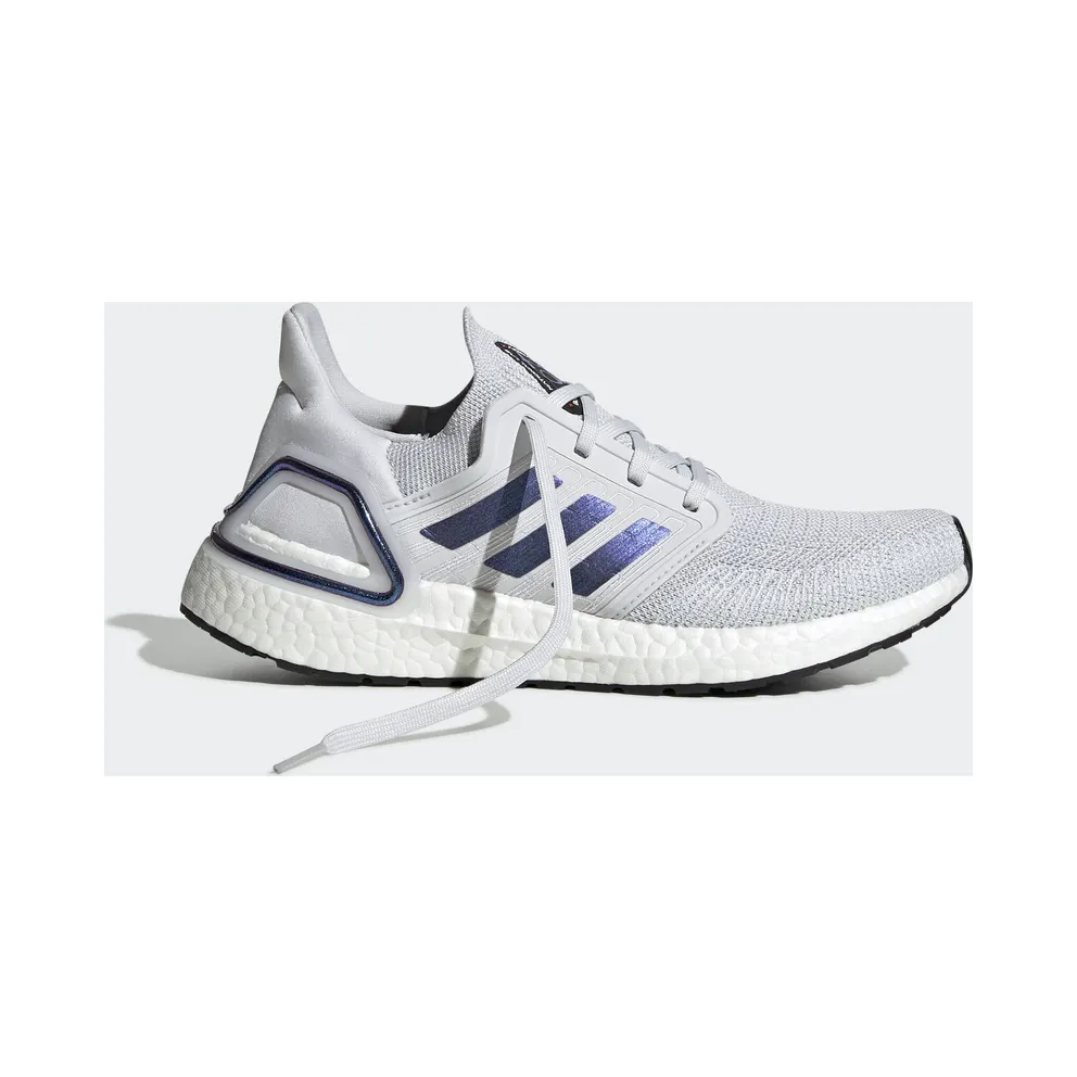 adidas Ultra Boost 20 Dash Grey Blue Metallic (W) Dash Grey/Boost Blue Violet Metallic/Core Black (EG0715)