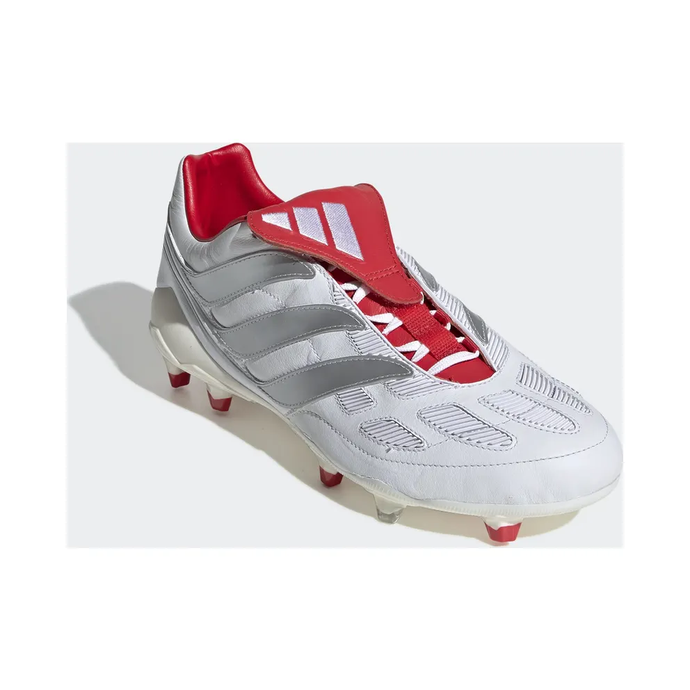 adidas Predator Precision FG 25 Year Pack David Beckham Footwear White/Silver Metallic/Predator Red (F97223)