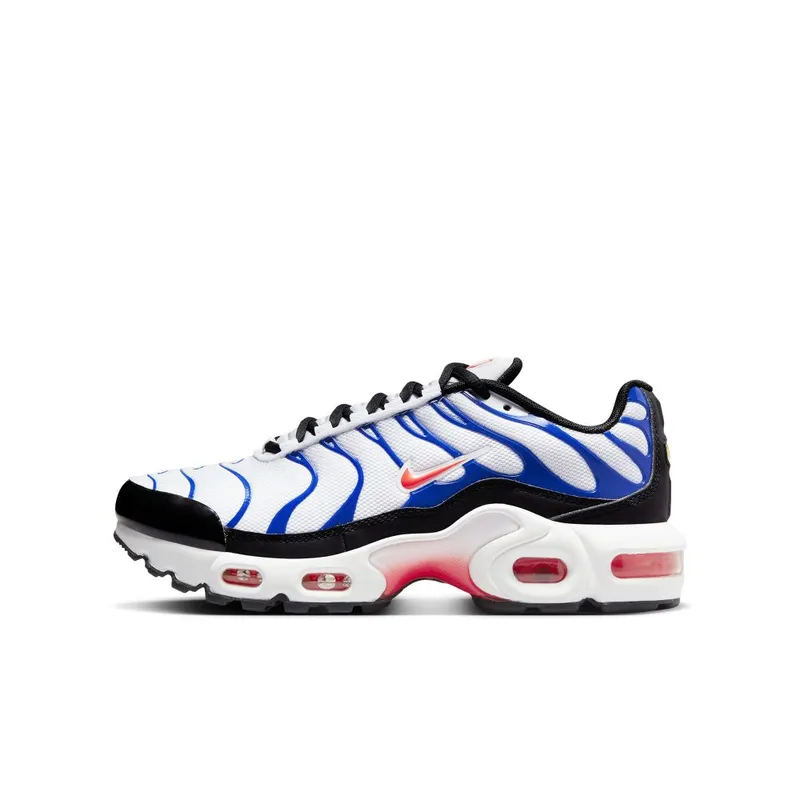 Nike Air Max Plus Older Kids’ White (CD0609-107)