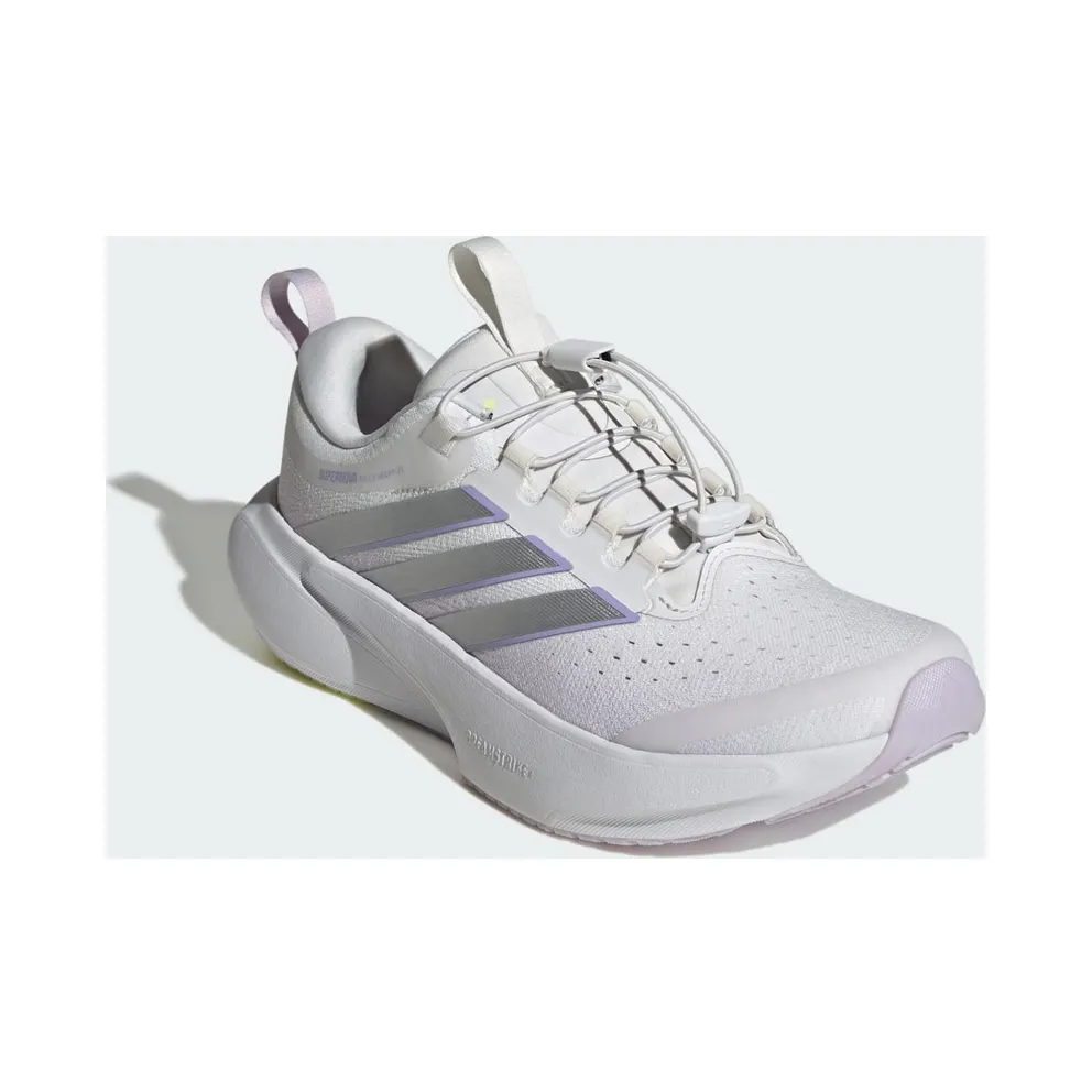Adidas SUPERNOVA RISE 3 ADAPTIVE Running Shoes Crystal White / Silver Metallic / Glow Purple (KJ5597)