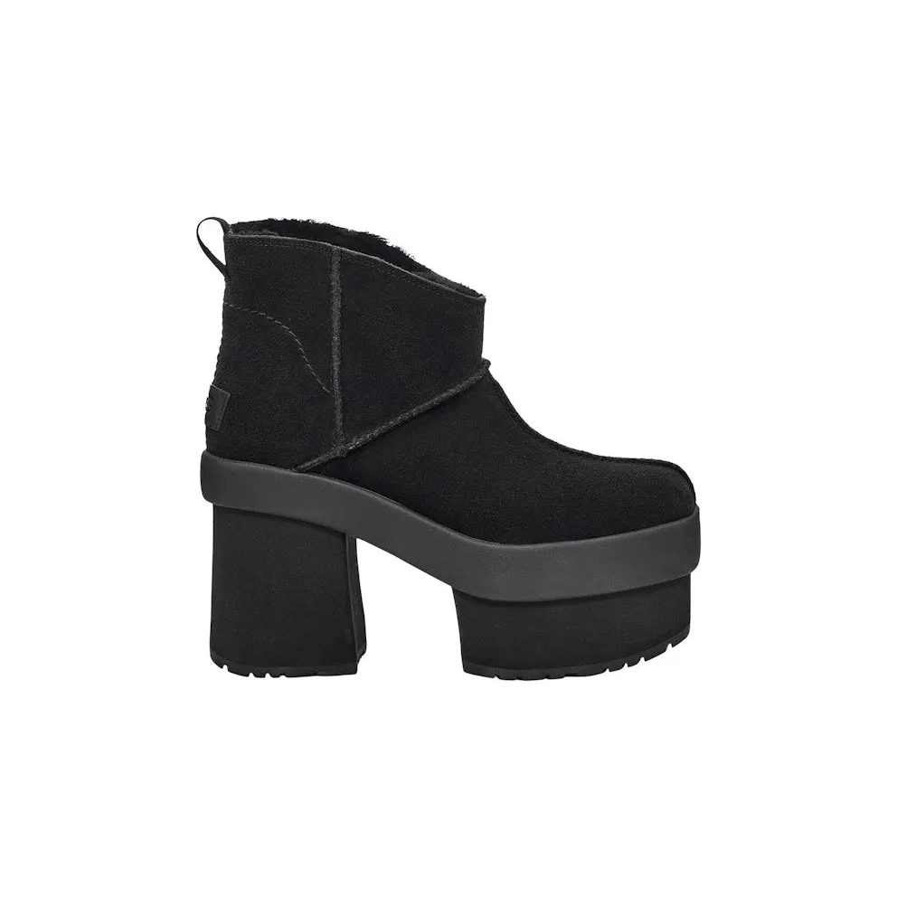 UGG New Heights Platform Mini Boot Black (1157910-BLK)