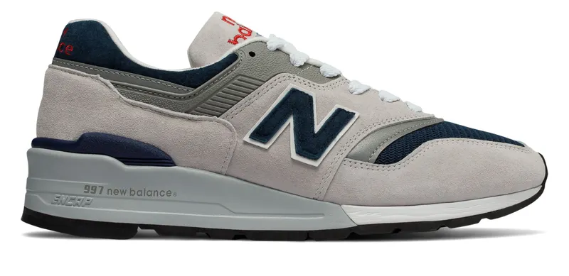 New Balance 997 Grey Navy Grey/Navy (M997WEB)