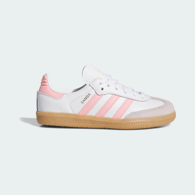 Adidas Samba OG Kids Cloud White / Semi Pink Spark / Gum (JP5484)