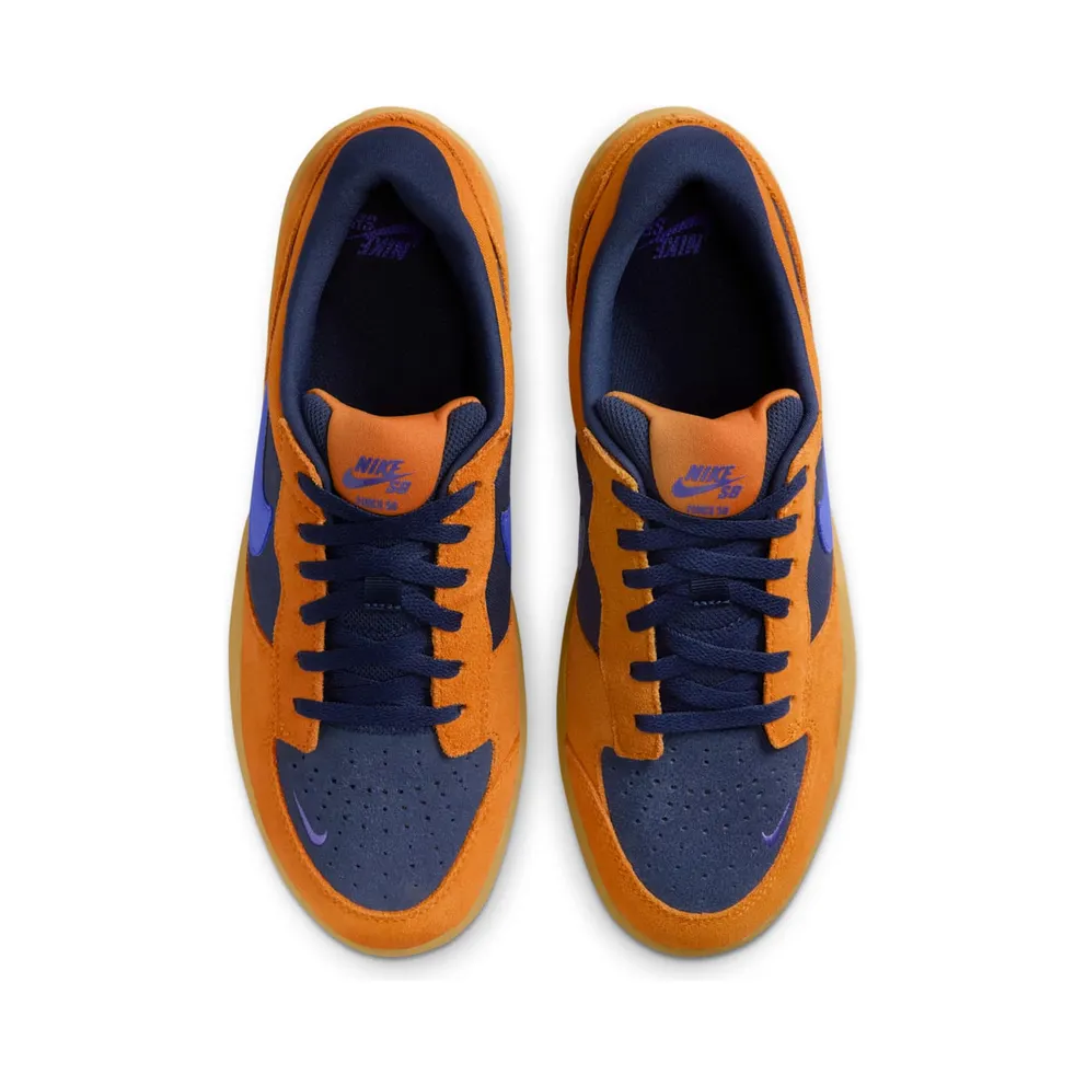 Nike SB Force 58 “Monarch / Midnight Navy / Gum Light Brown / Persian Violet” (DV5477-800)