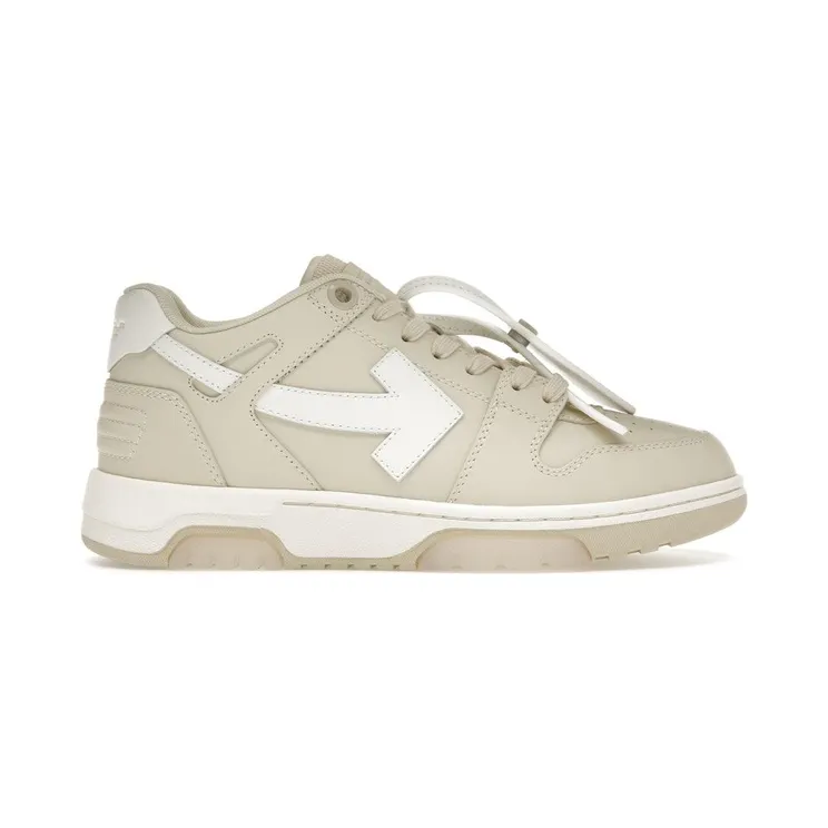 OFF-WHITE Out Of Office OOO Low Tops Angora White (OMIA189S24LEA002-0301)