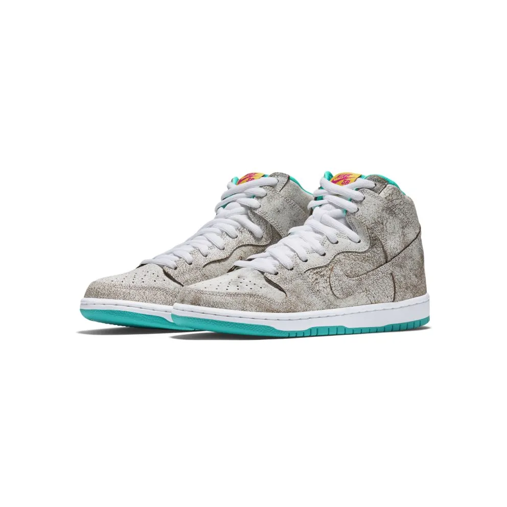 Nike Dunk SB High Flamingo White/White-Hyper Jade (313171-117)