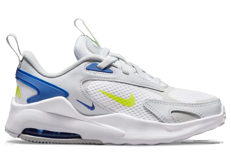 Nike Air Max Bolt Pure Platinum Grey Fog Game Royal Volt (CW1627-004)
