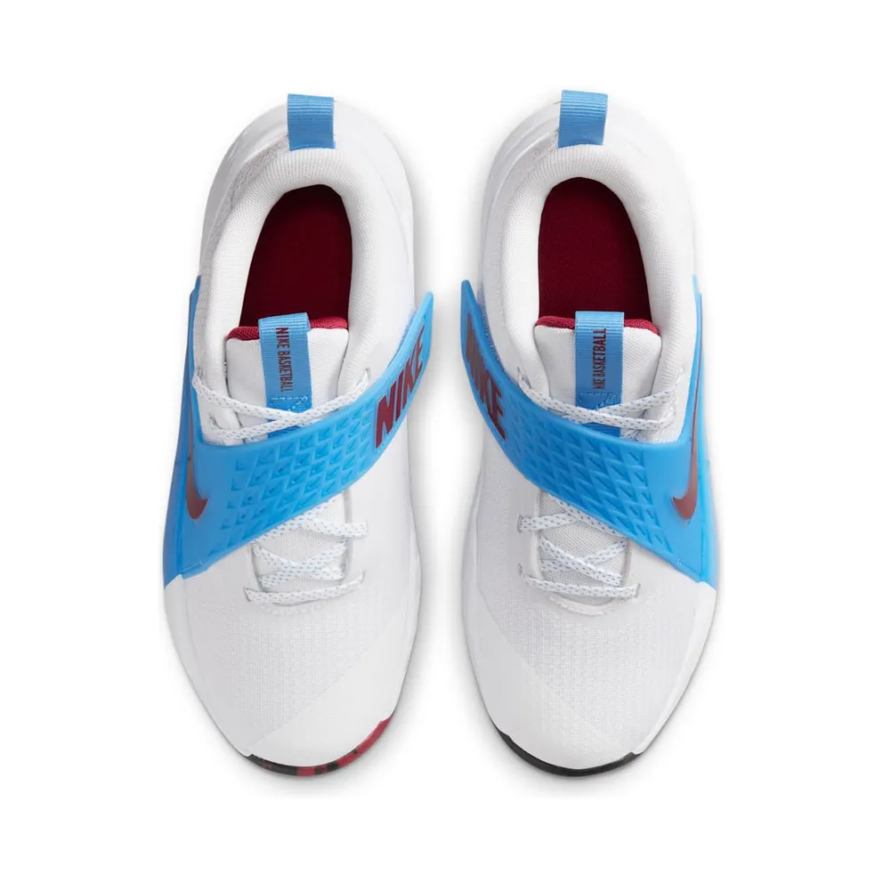 Nike Team Hustle D 12 White University Blue Black Team Red (HF6279-102)