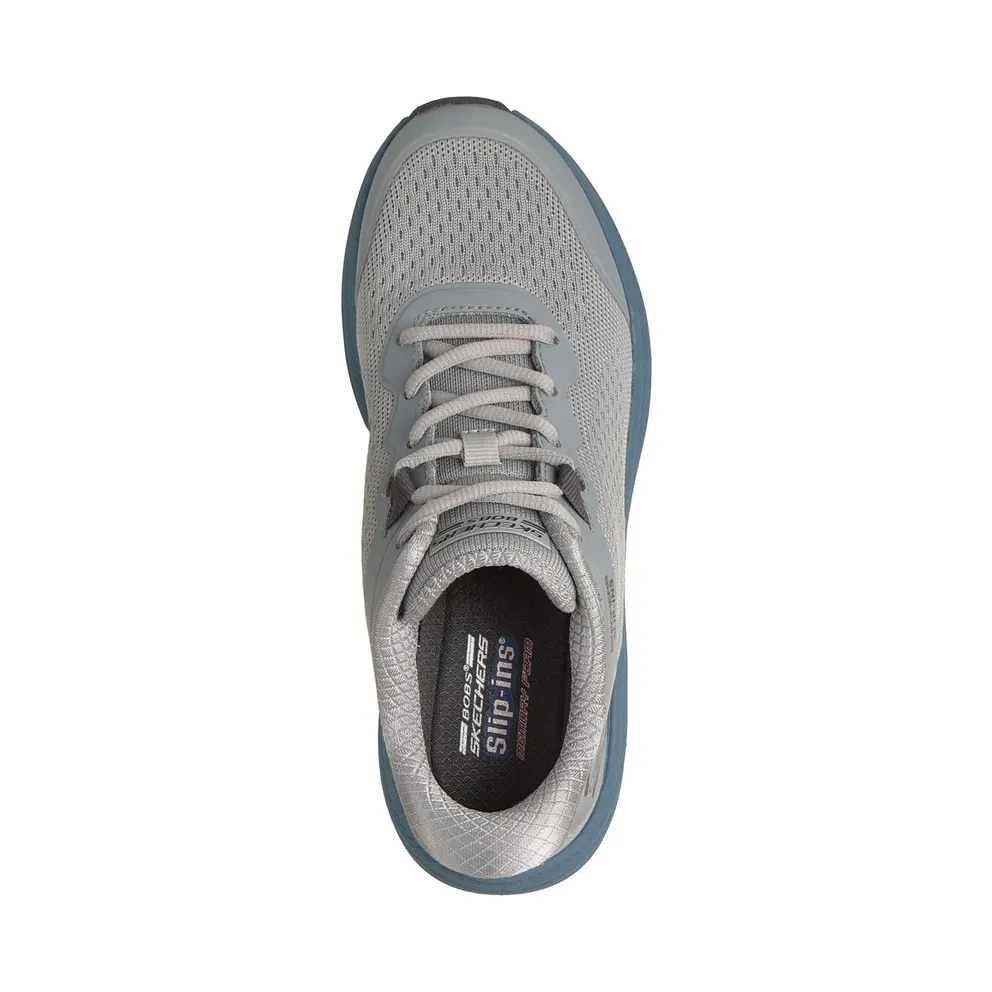 Skechers Slip-ins: BOBS Skillz – Too Essential Sneaker Grey/Blue