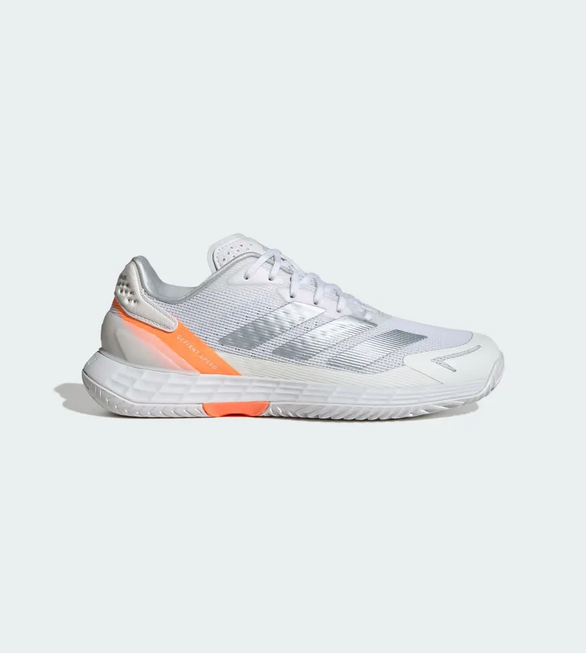 Adidas Defiant Speed 2 Tennisschoenen Cloud White / Halo Blue / Beam Orange (JR1785)
