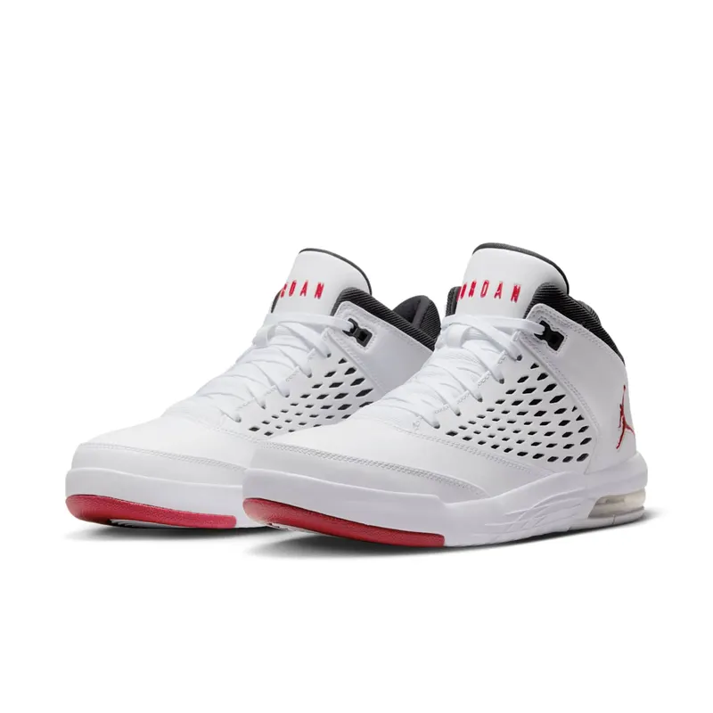Jordan Flight Origin 4 White/Gym Red-Black (921196-101)