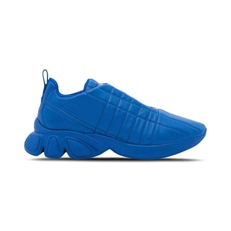 Burberry Quilted Leather Classic Trainer Blue (8060227)